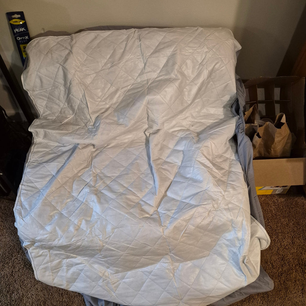 Twin Size Waterproof Quilted Mattress Protector