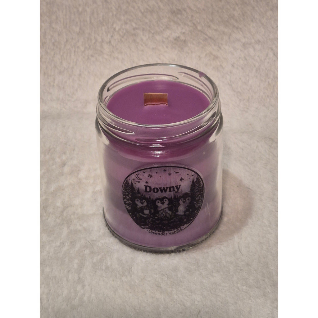 Homemade "Downy Lavender Vanilla" Candle, 9oz