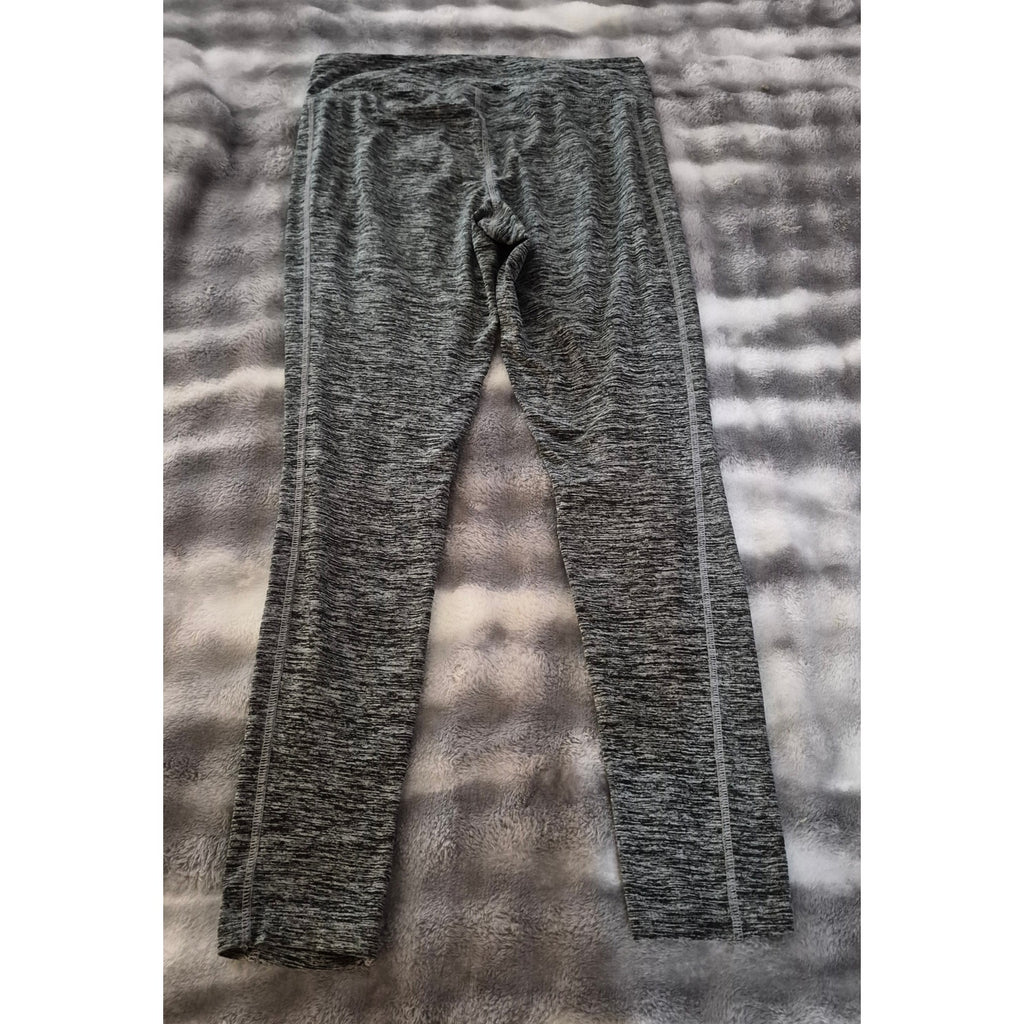 Jockey Sport Grey Space Dye Active Leggings - Women's Size Medium