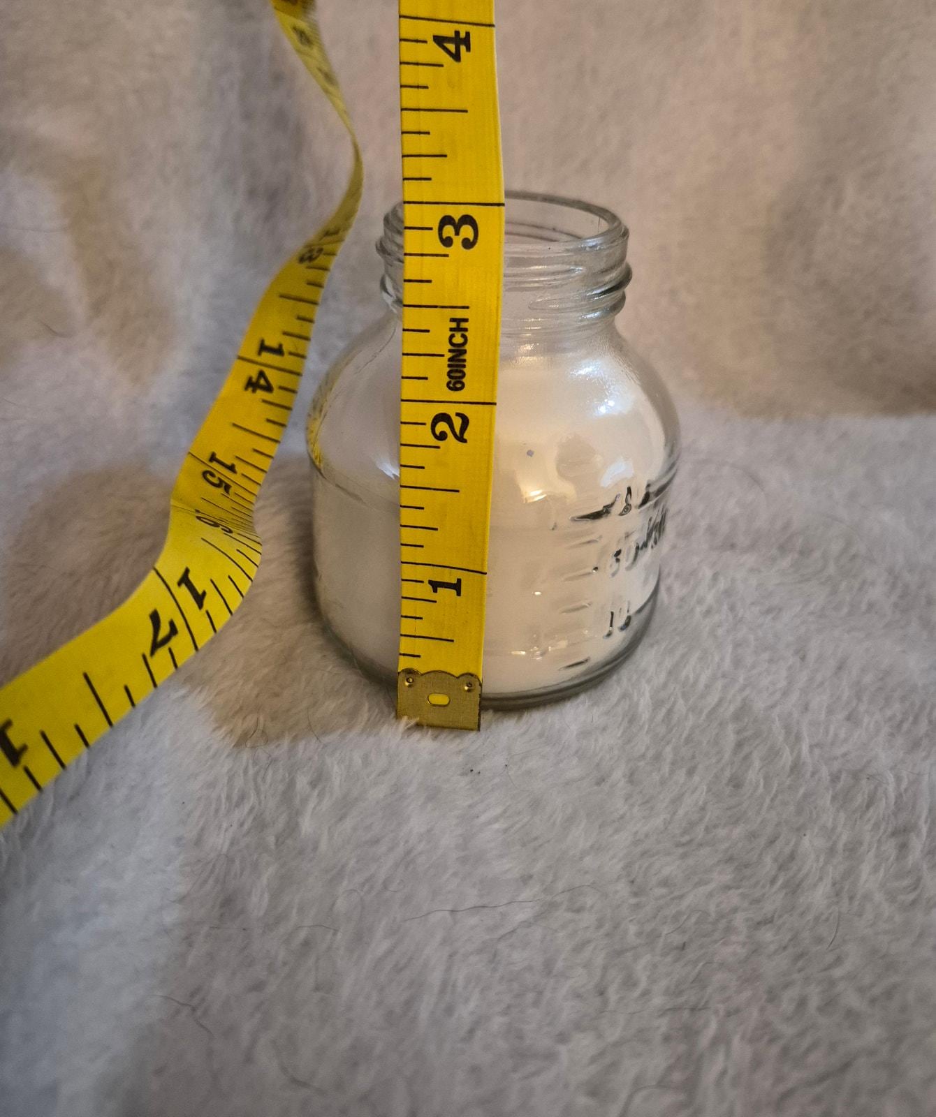 "Hand-poured Sparkling Vanilla scented candle 4oz, warm creamy vanilla fragrance, small-batch artisan candle"