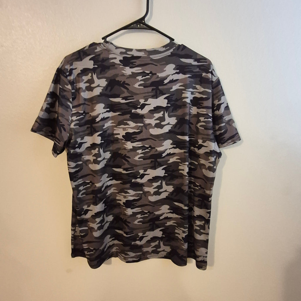 Womens Camo Shirt, XL