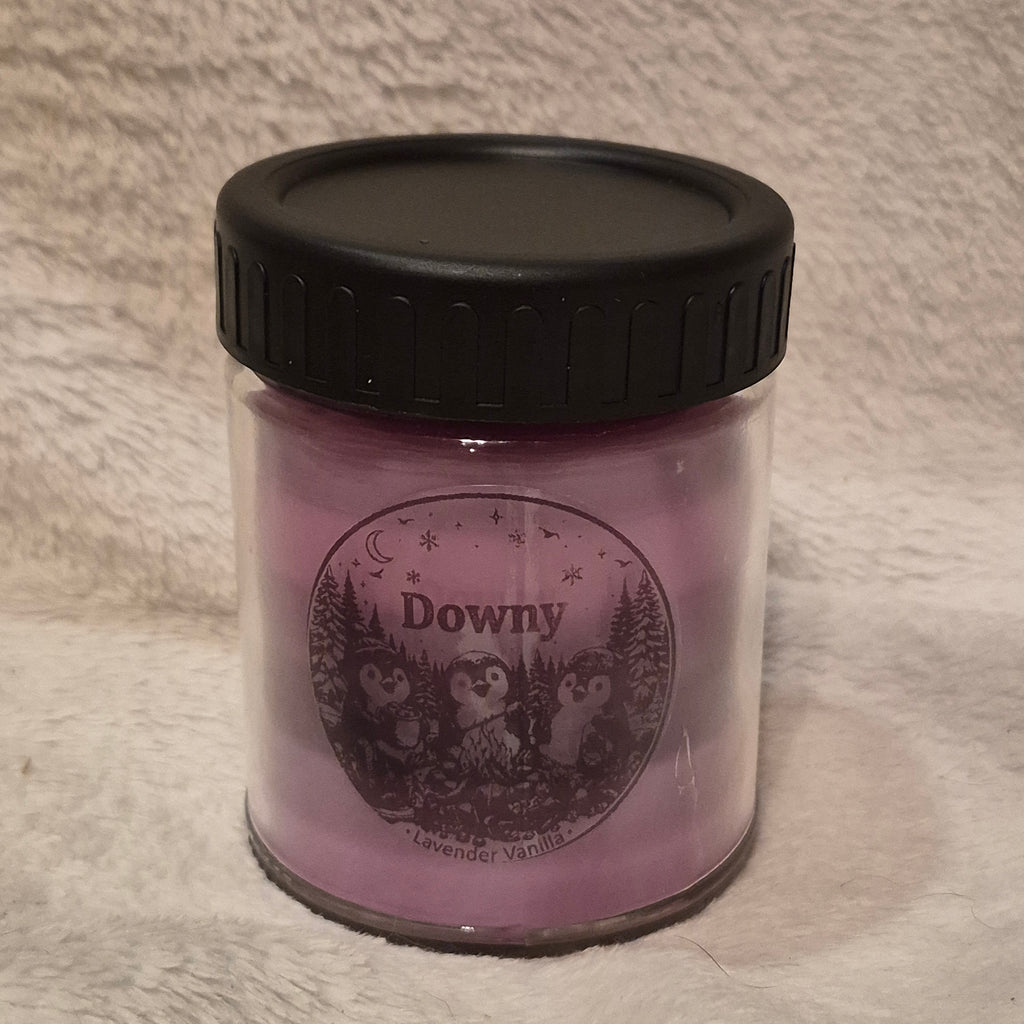 Homemade "Downy Lavender Vanilla" Candle, 9oz