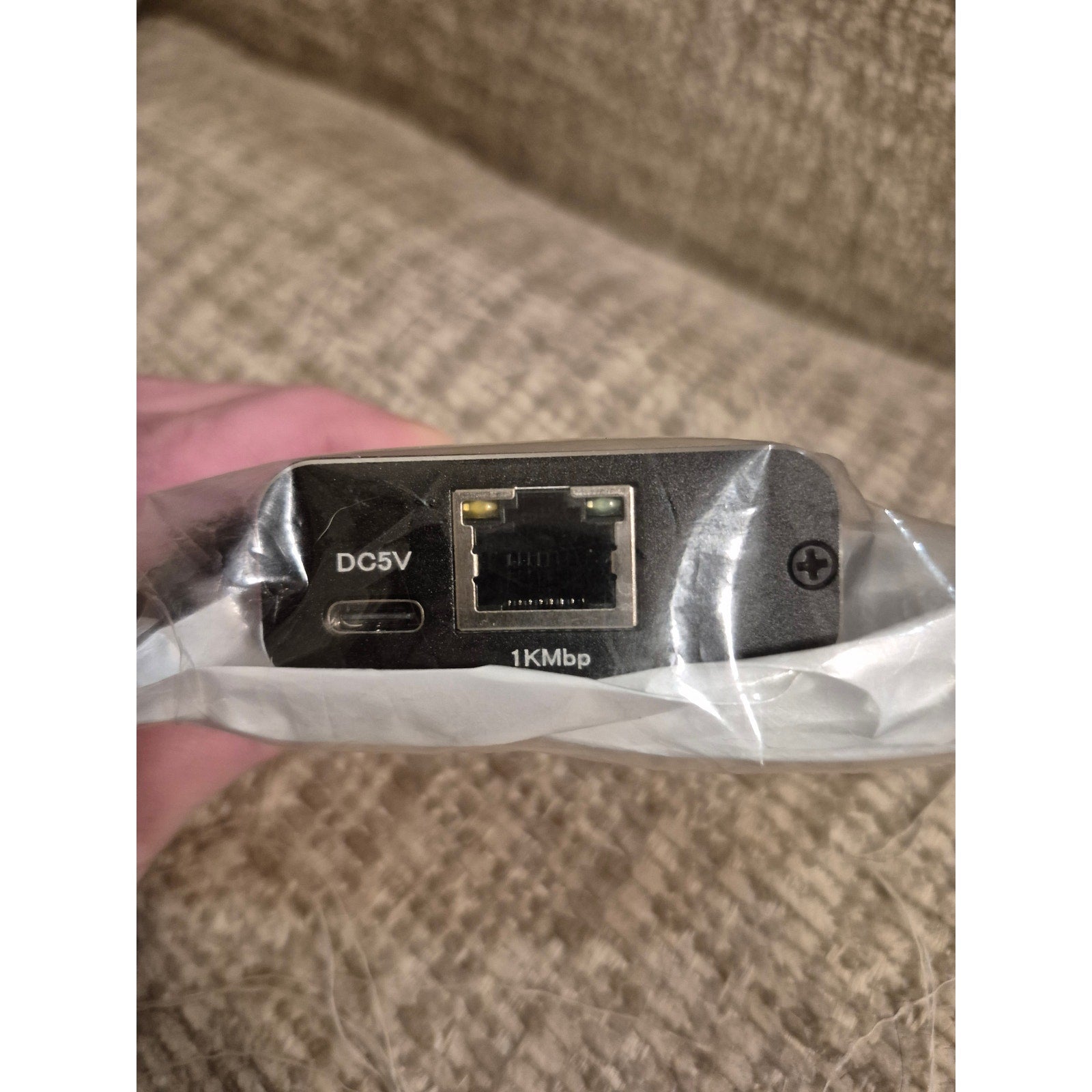 Gigabit Ethernet Splitter 1 to 2 | 1000Mbps High-Speed Network RJ45 Adapter