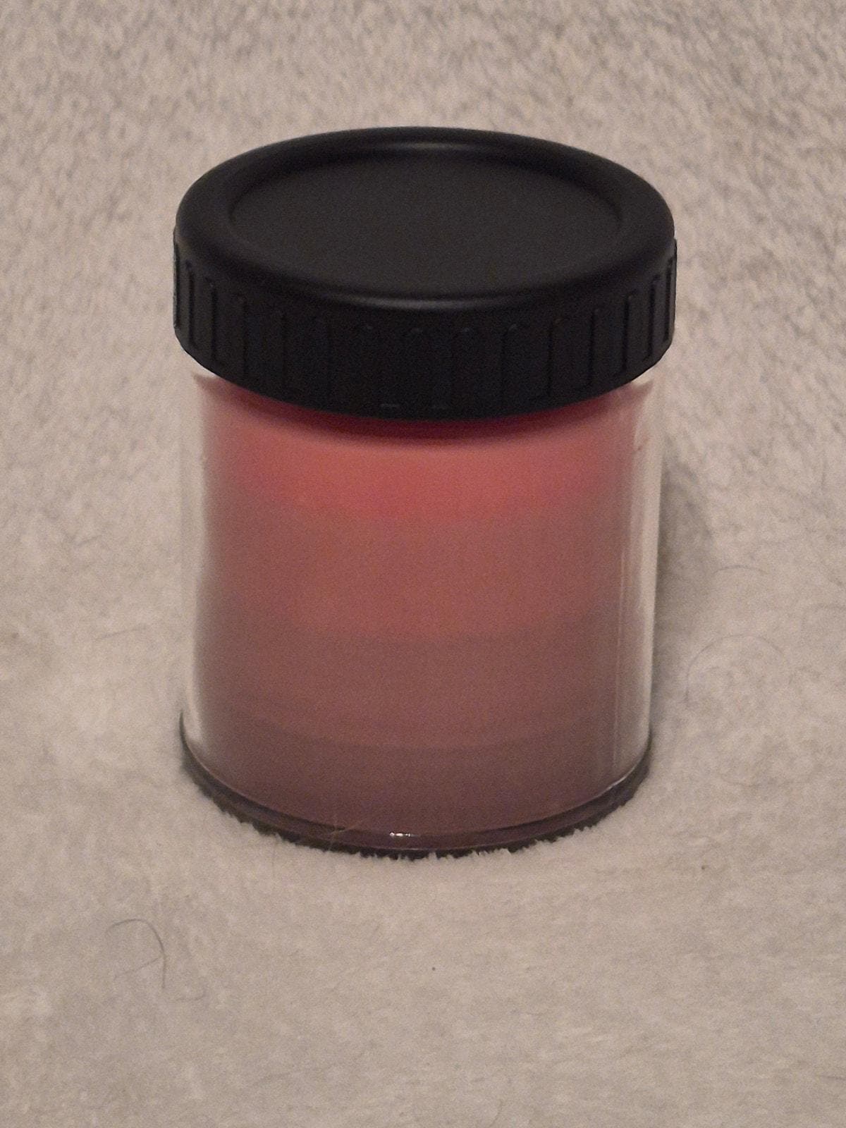 "Hand-poured Wild Cherry scented candle 9oz with rich ripe cherry fragrance by Delightful Homemade Things"