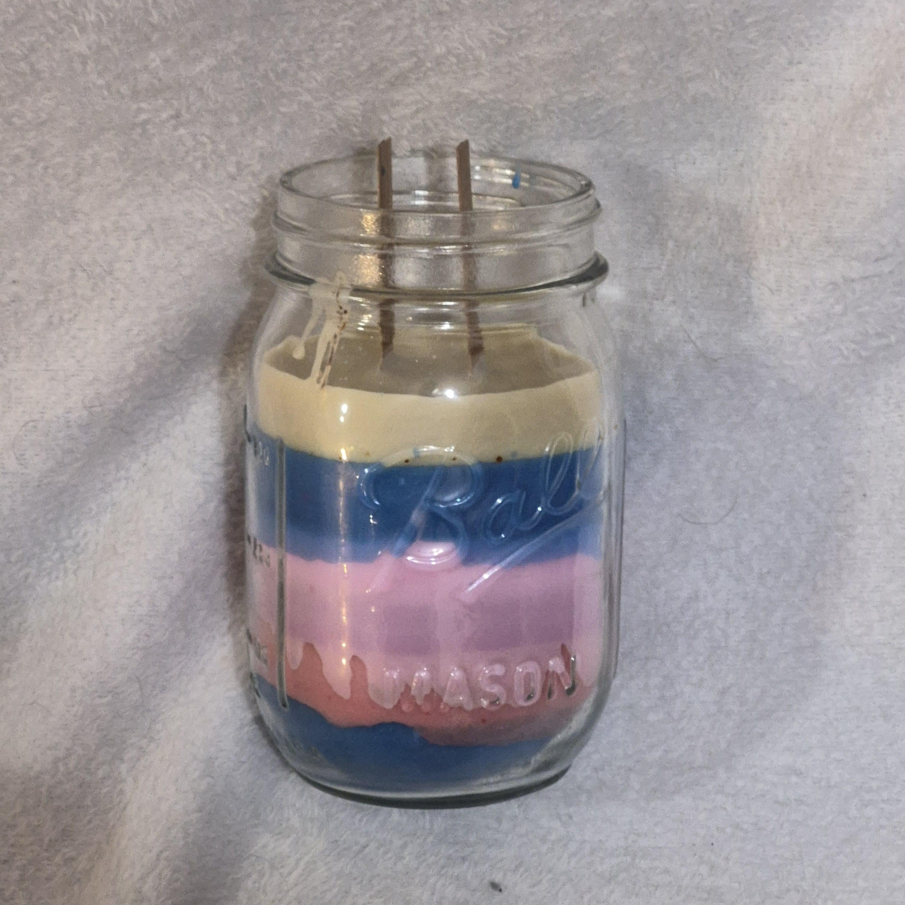 "Perfectly imperfect hand-poured mystery surprise scented candle, 9oz, small-batch artisan candle"