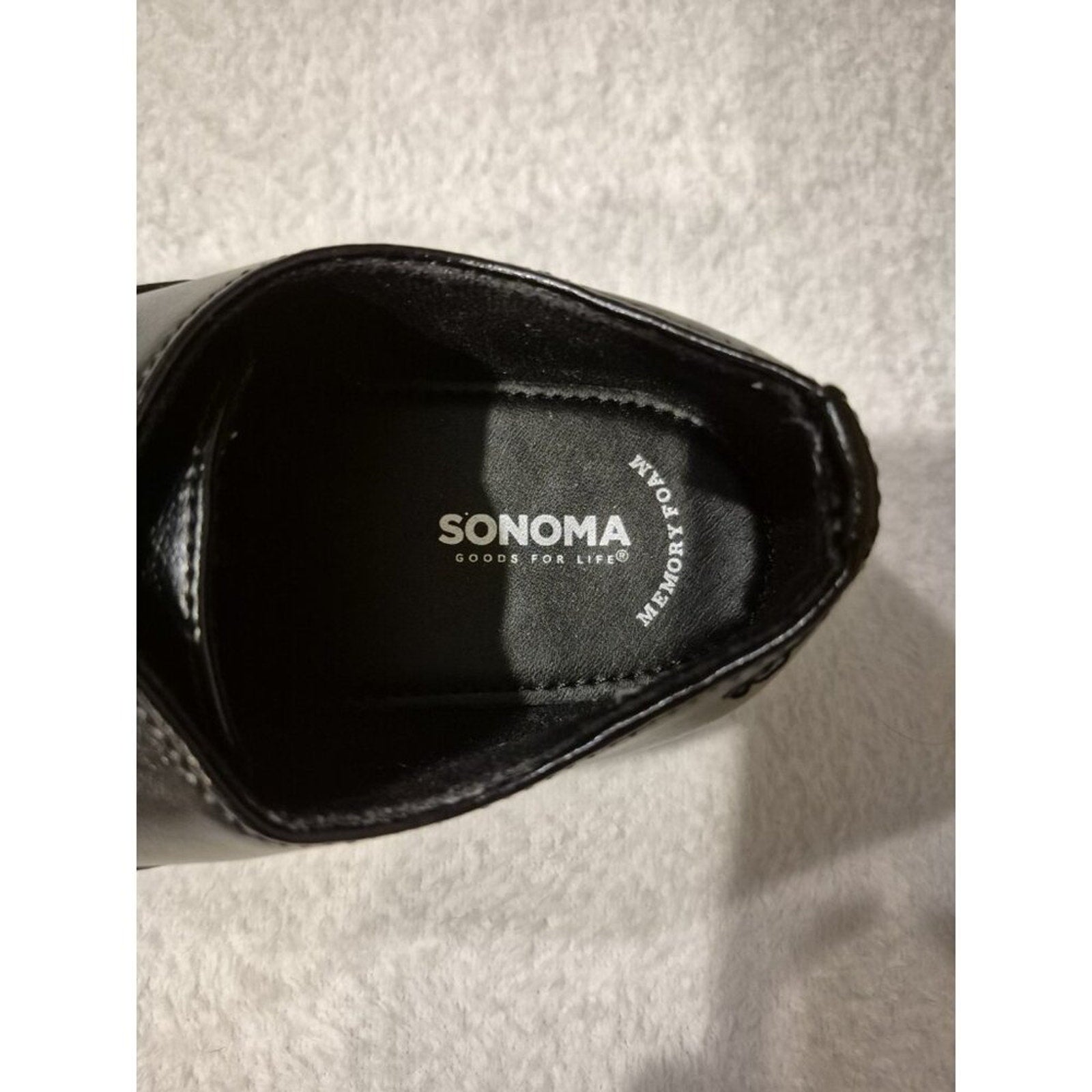 Boys Sonoma Dress Shoes, Black, Size 3