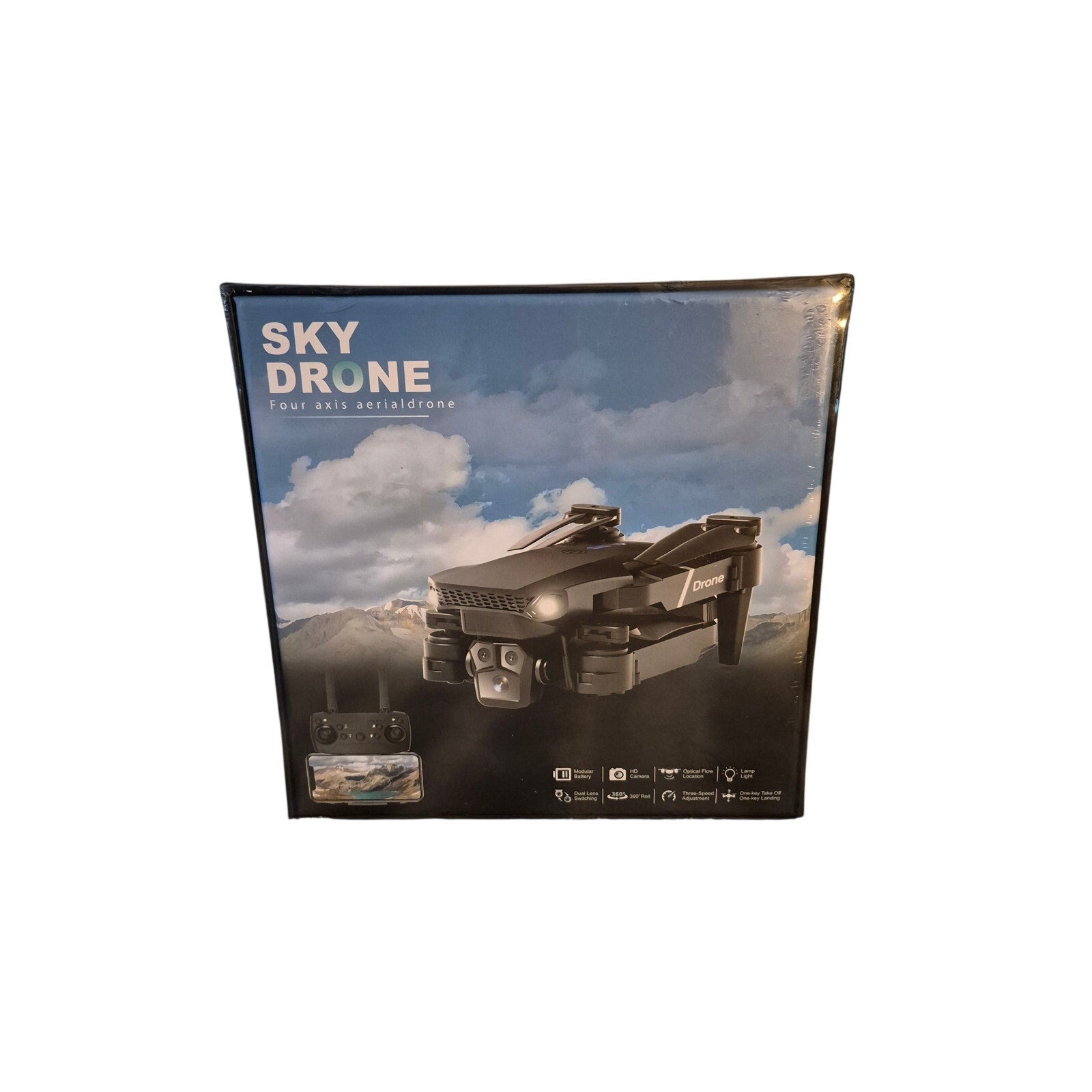 DMES Sky Drone P81 Four-Axis Aerial Quadcopter Drone HD Dual Camera New Sealed