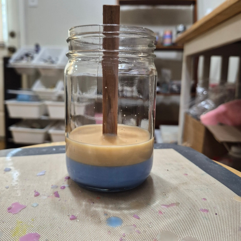 Homemade "Bird of Paradise" Candle, 12 oz