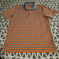 Adidas Golf Men’s Striped Polo Shirt - Size Small