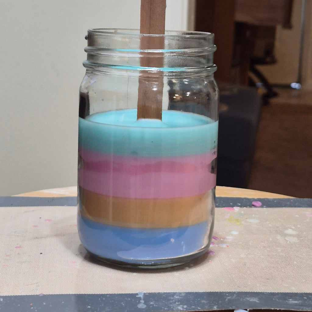 Homemade "Bird of Paradise" Candle, 12 oz