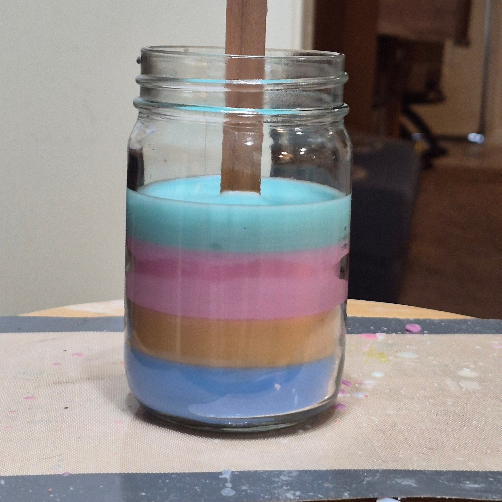 Homemade "Bird of Paradise" Candle, 12 oz