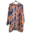 Embrace Los Angeles Sheer Floral Duster Cardigan - Size L