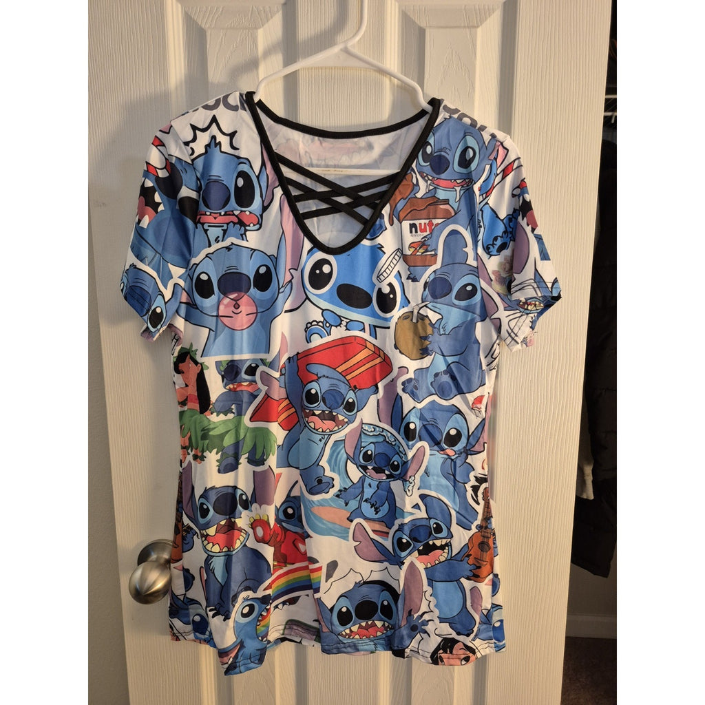 Womens "Stitch" Shirt, Size Medium