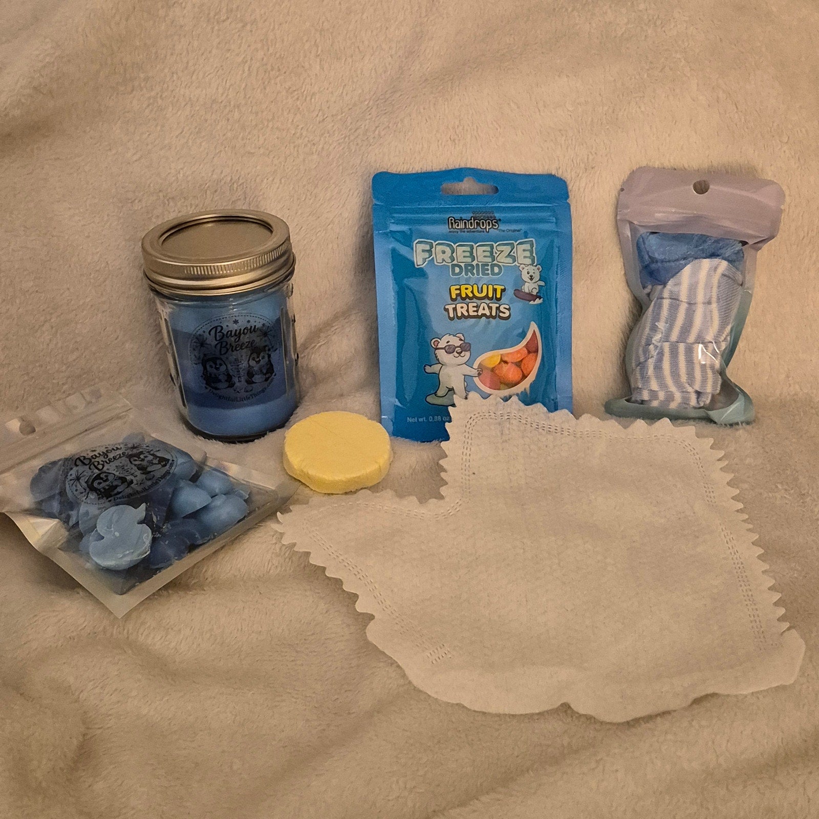 Bayou Breeze Self Care Gift Basket • Clear Tote Bag Spa Gift Set