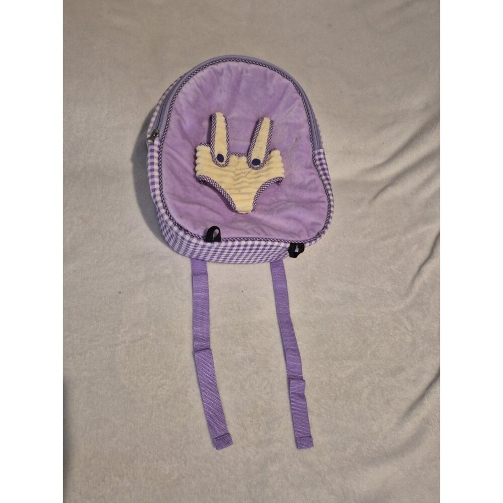 Plush Backpack With Detachable Rolling Frame