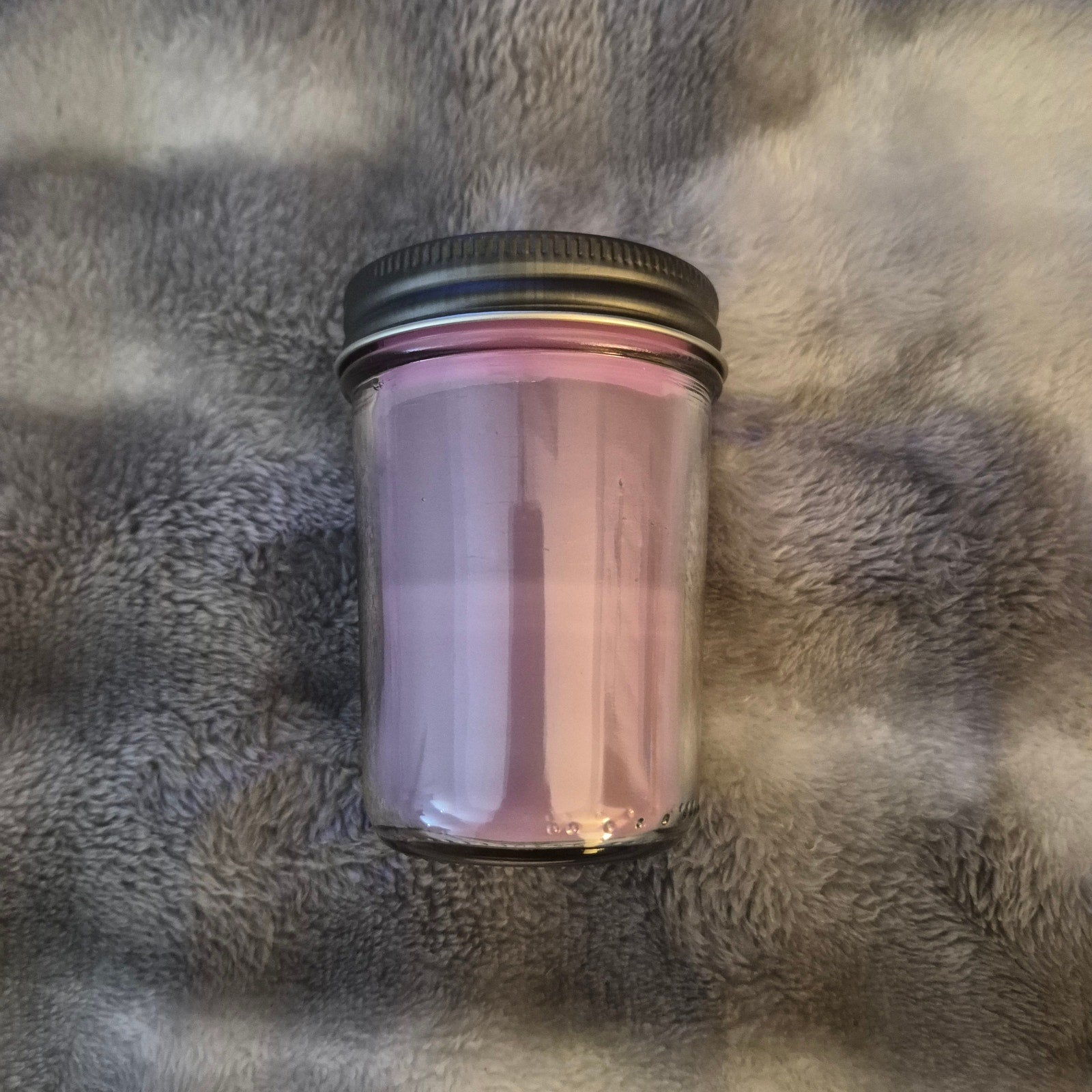 Homemade "Black Raspberry Vanilla" Scented Candle, 9oz