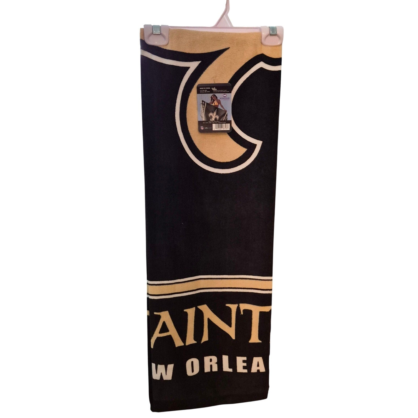 New Orleans Saints NFL Fiber Reactive Beach Towel - New with Tags