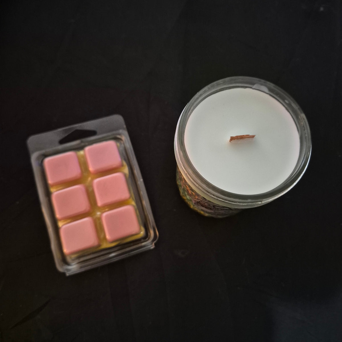 Homemade "Bird of Paradise" Candle and Melts