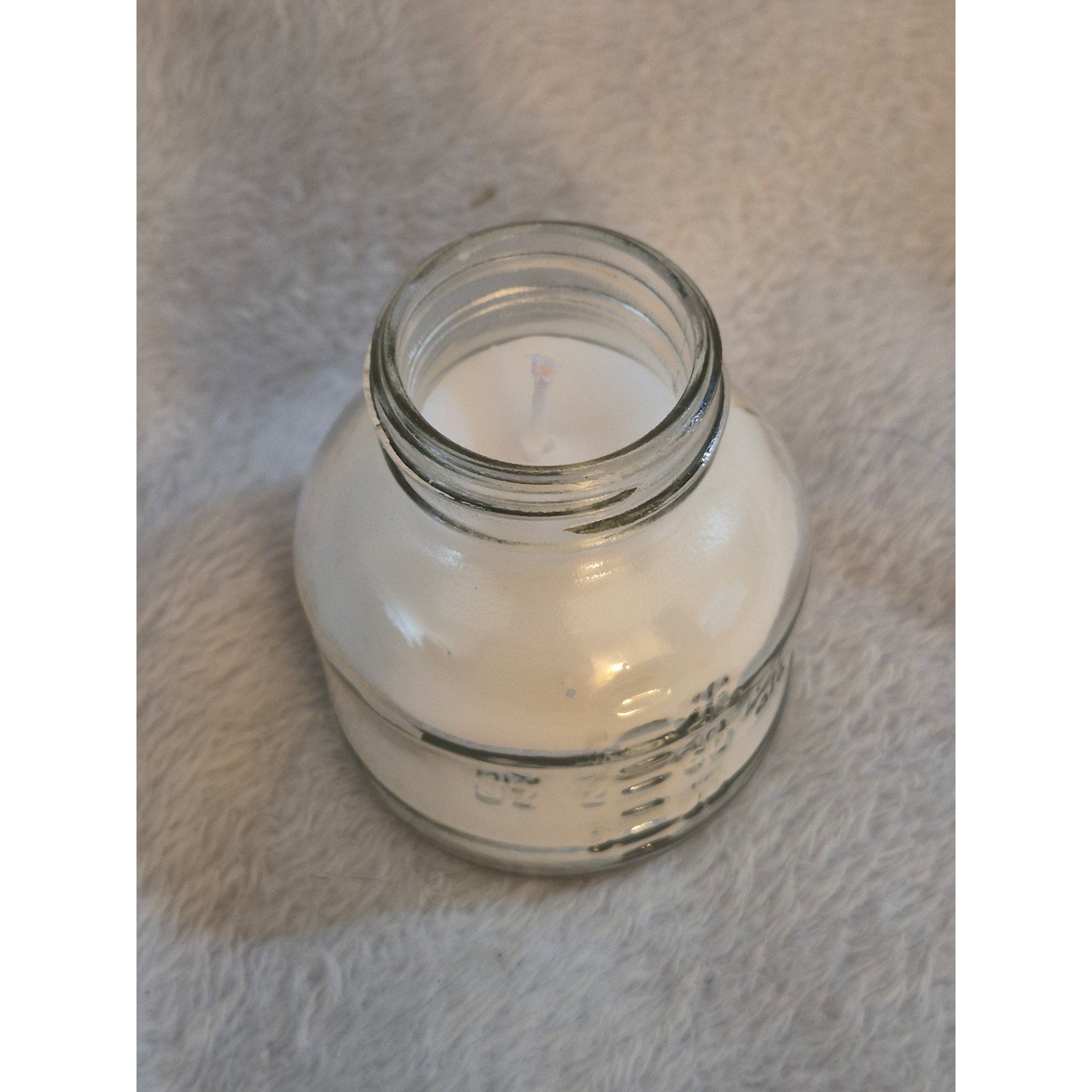 Homemade "Sparkling Vanilla" Candle, 4oz