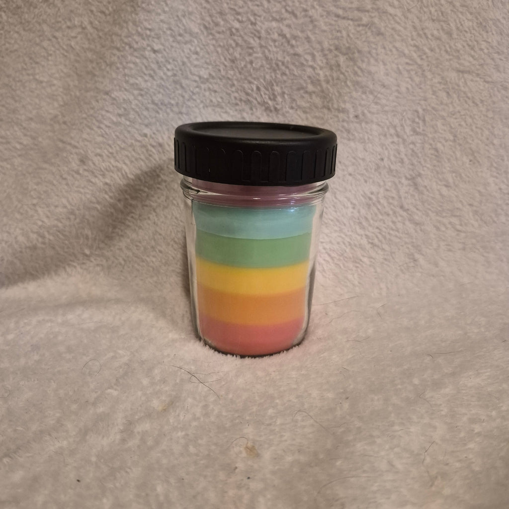 Homemade "Skittles" Candle, 8oz