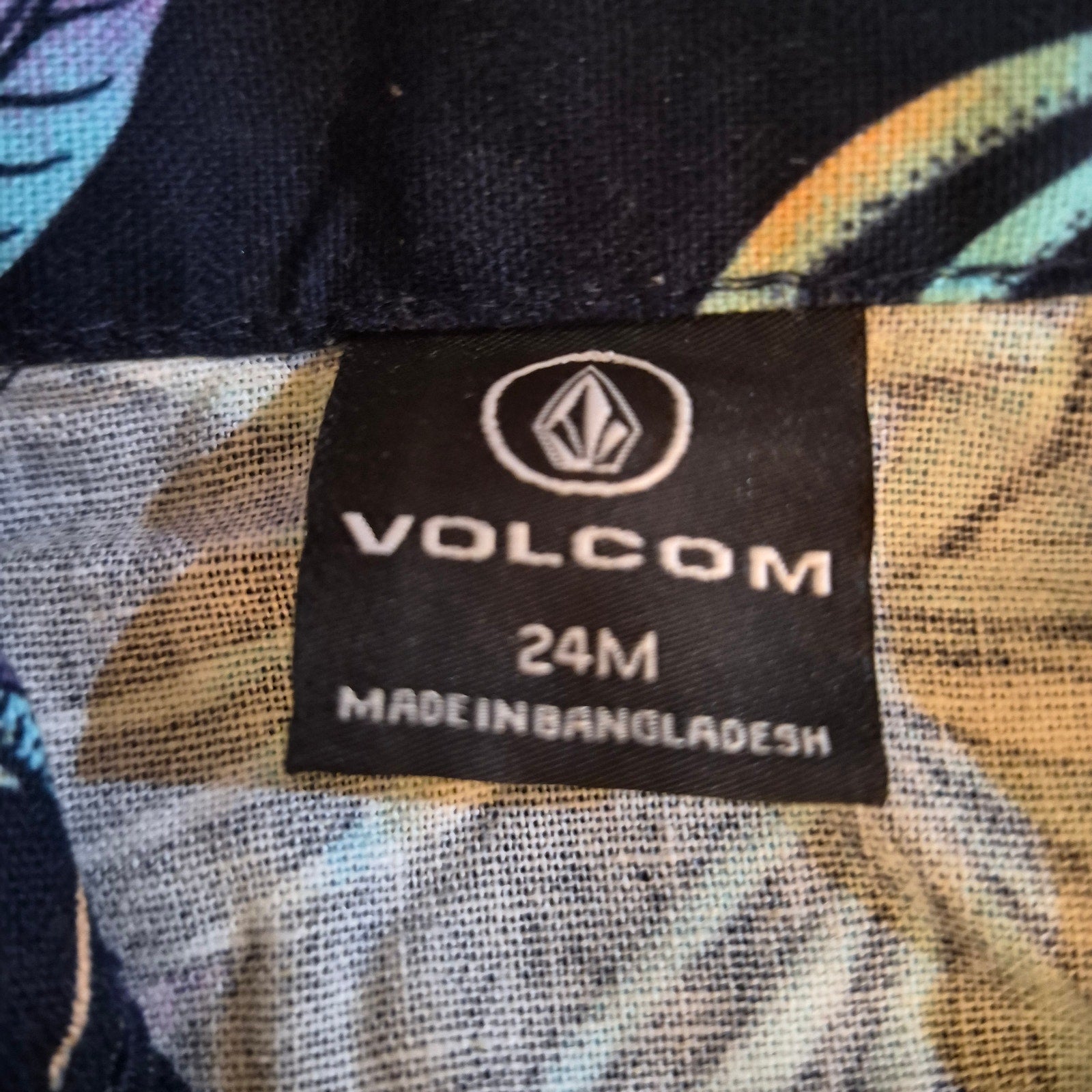 Volcom Toddler Boys 2-Piece Tropical Floral Shirt & Shorts Set - Size 24M