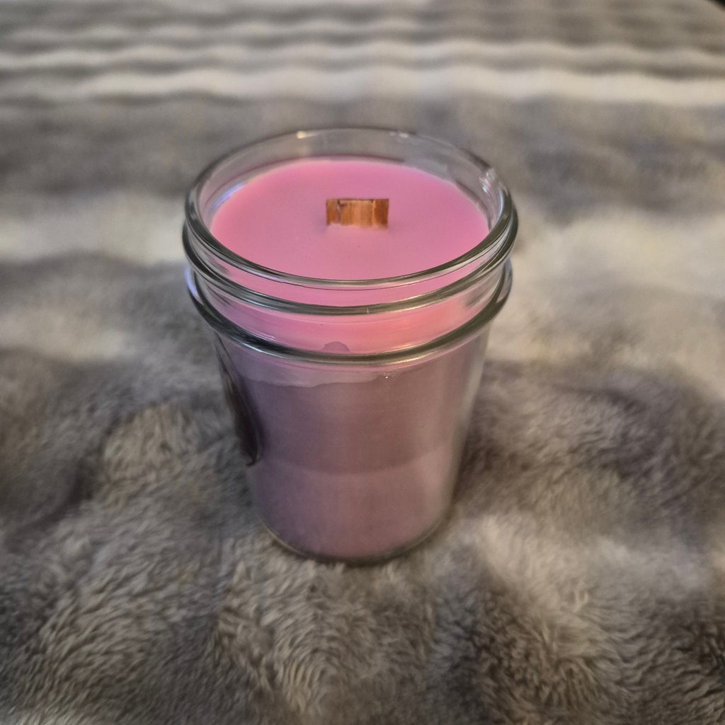 Homemade "Black Raspberry Vanilla" Scented Candle, 9oz
