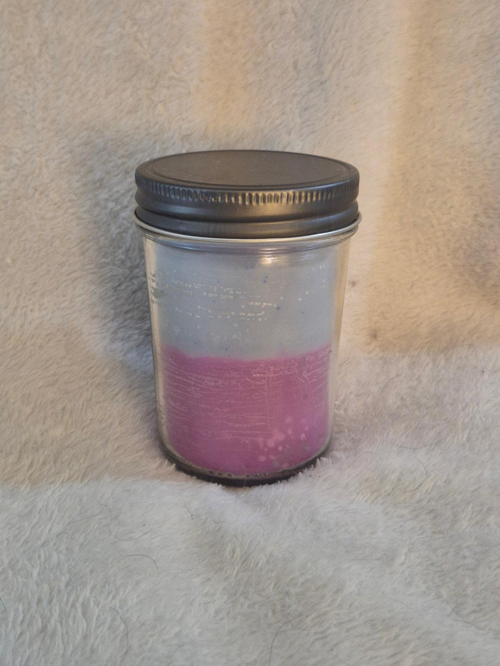 "Hand-poured Frosted Cranberry scented candle 9oz, small-batch artisan candle by Delightful Homemade Things"