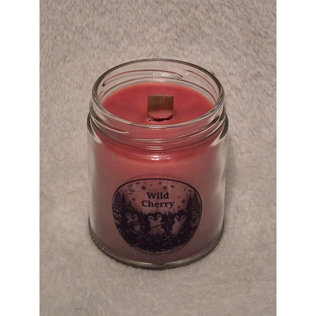 Homemade "Wild Cherry" 9oz candle