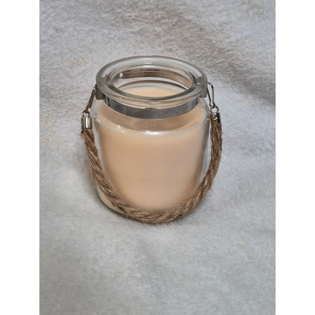 Cereal Killer Wood Wick Candle | Fruit Loops Scent | Rustic Jute Handle Jar