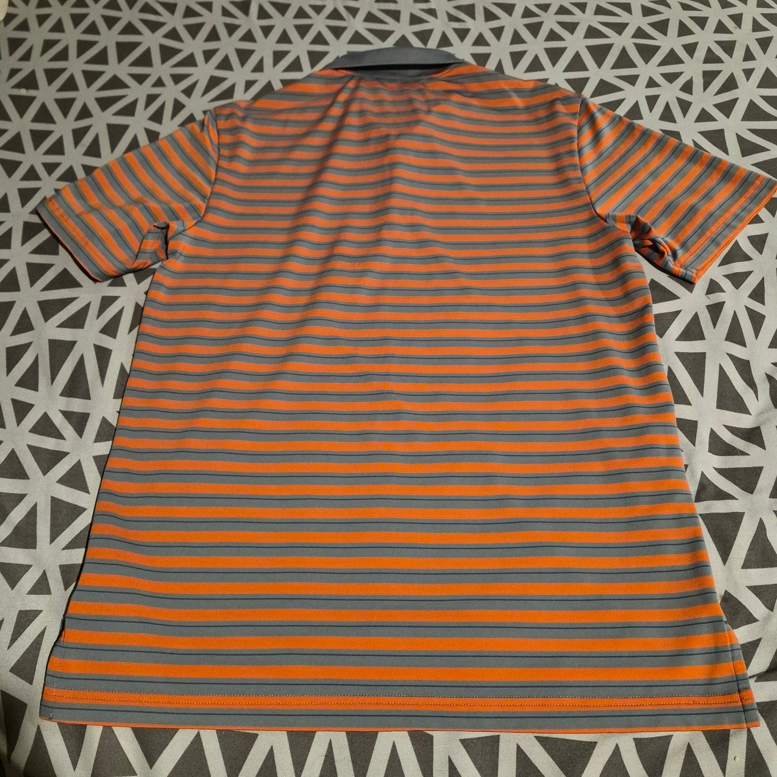 Adidas Golf Men’s Striped Polo Shirt - Size Small