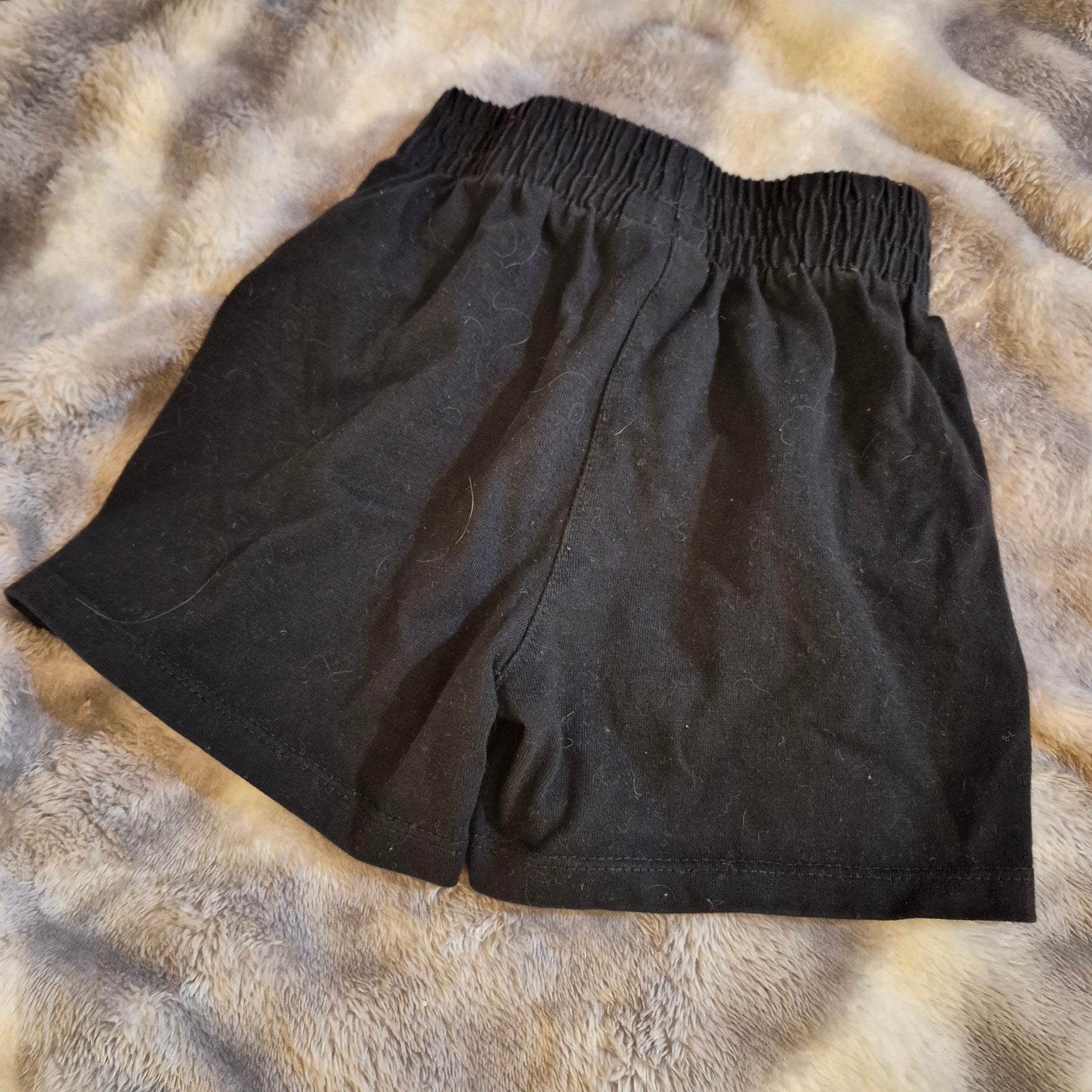 Nike Toddler Shorts Black Orange Logo 18M