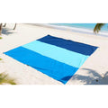 Oversized Sandproof Beach Mat - 79" x 83" Extra Large Picnic Blanket