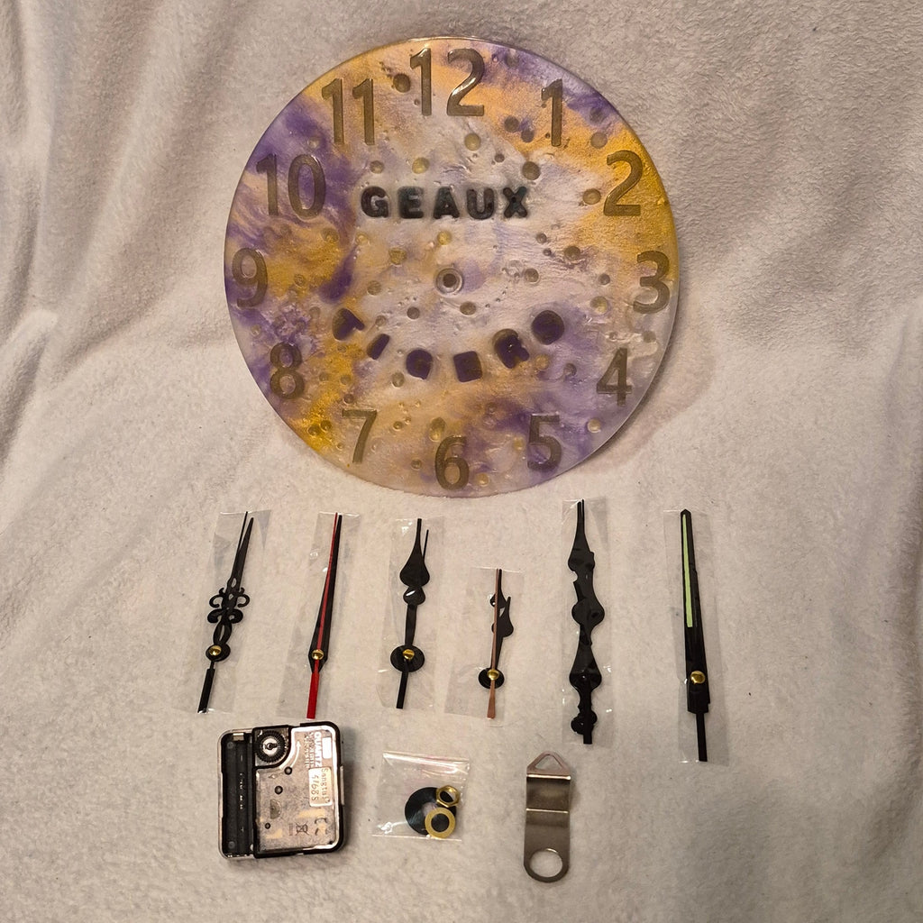 Custom Hand-Made Clock, CREATE YOUR OWN