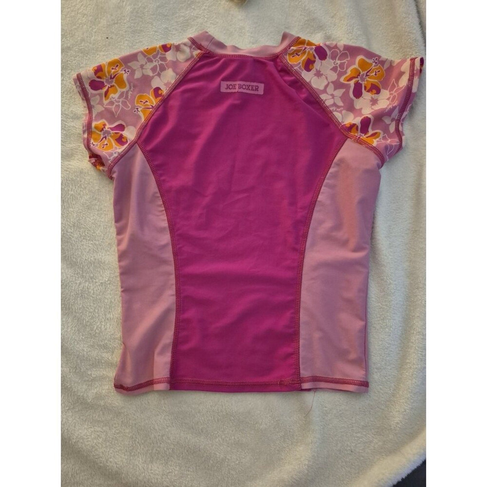 Girls Joe Boxer Rash Guard Shirt