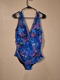 NWT Aqua Eve Plus Size 18W One Piece Swimsuit