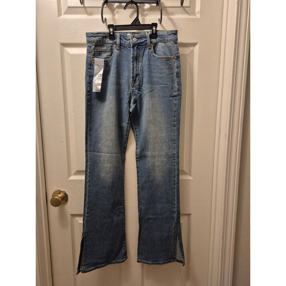 Bootcut Fit Vintage Stretch Denim Jeans With 32" Inseam & Comfort Fit By S.O.N.G