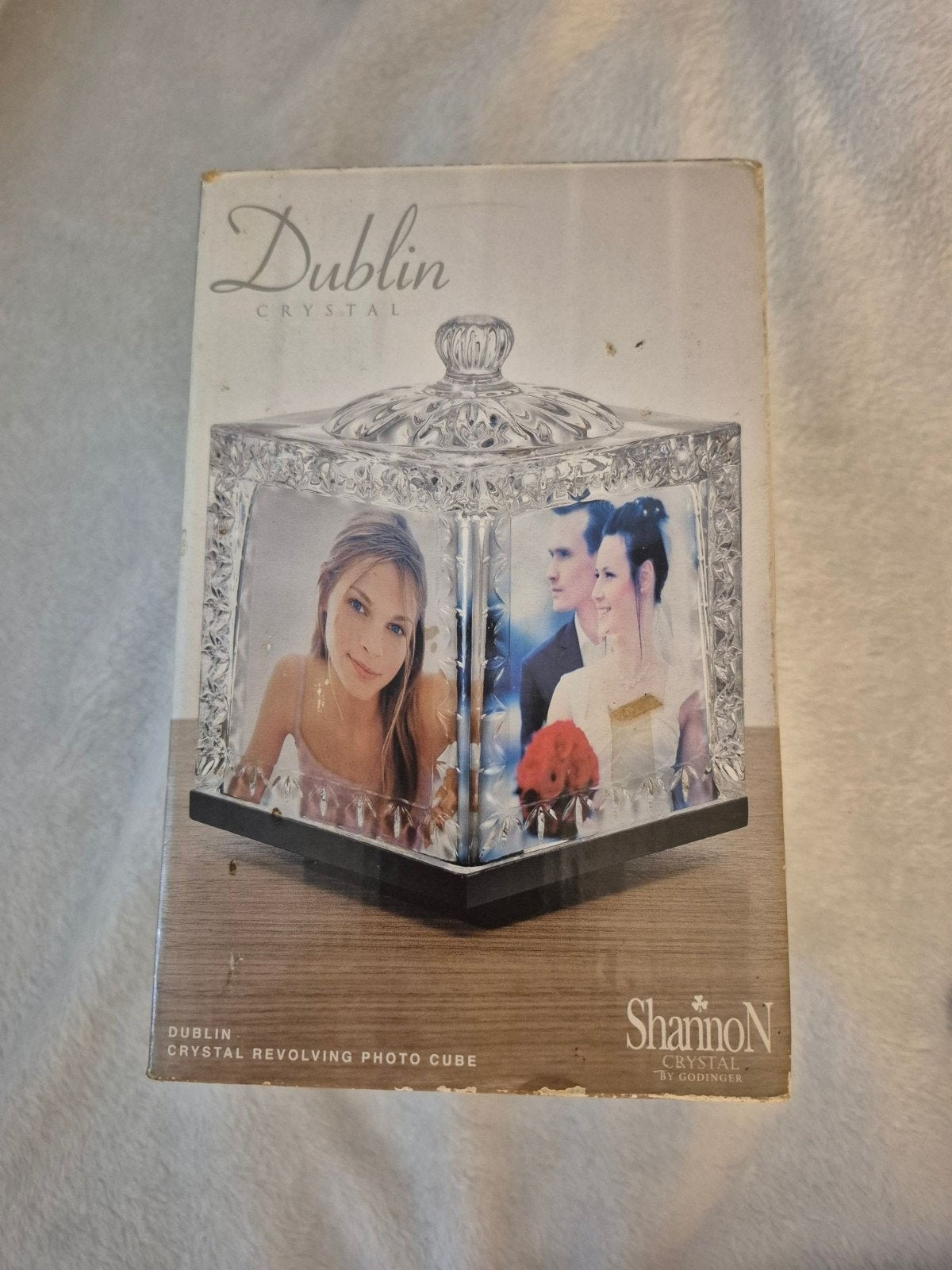 Dublin Crystal Revolving Photo Frame