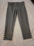Dark Grey "Champion" Leggings, Medium