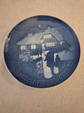 Vintage 1973 Bing & Grndahl (B&G) Christmas Plate