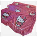 Huge Pink Hello Kitty Plush Blanket, 60x80 in