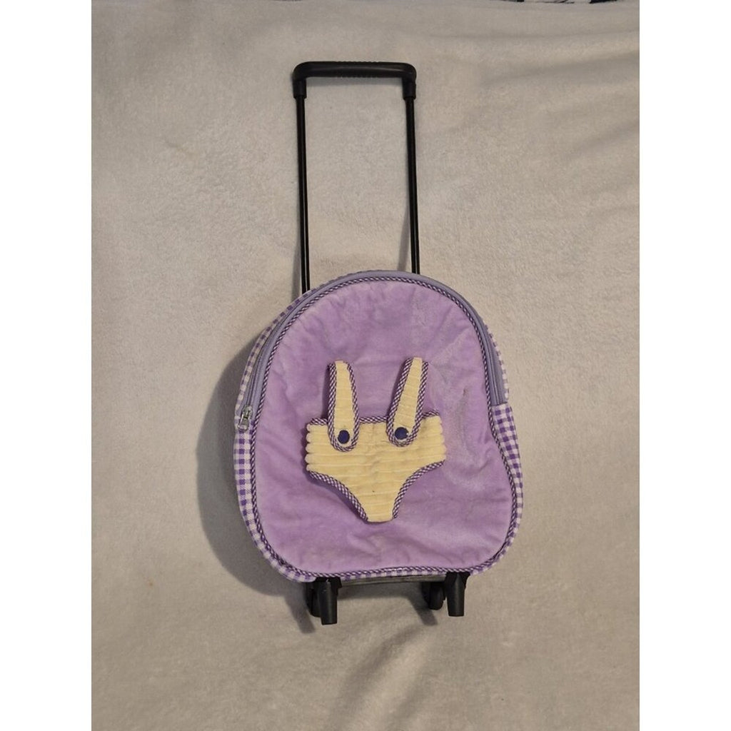 Plush Backpack With Detachable Rolling Frame