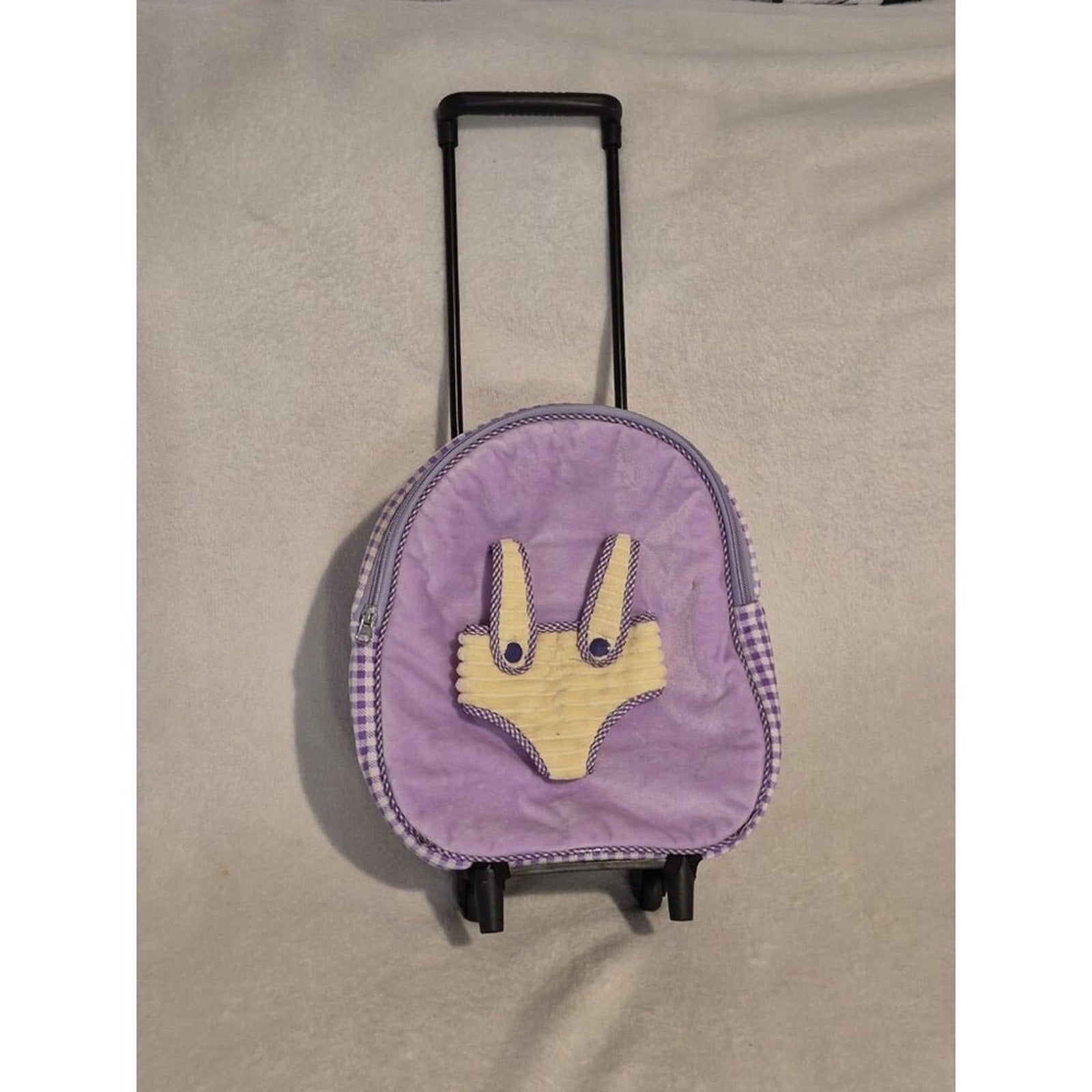 Plush Backpack With Detachable Rolling Frame