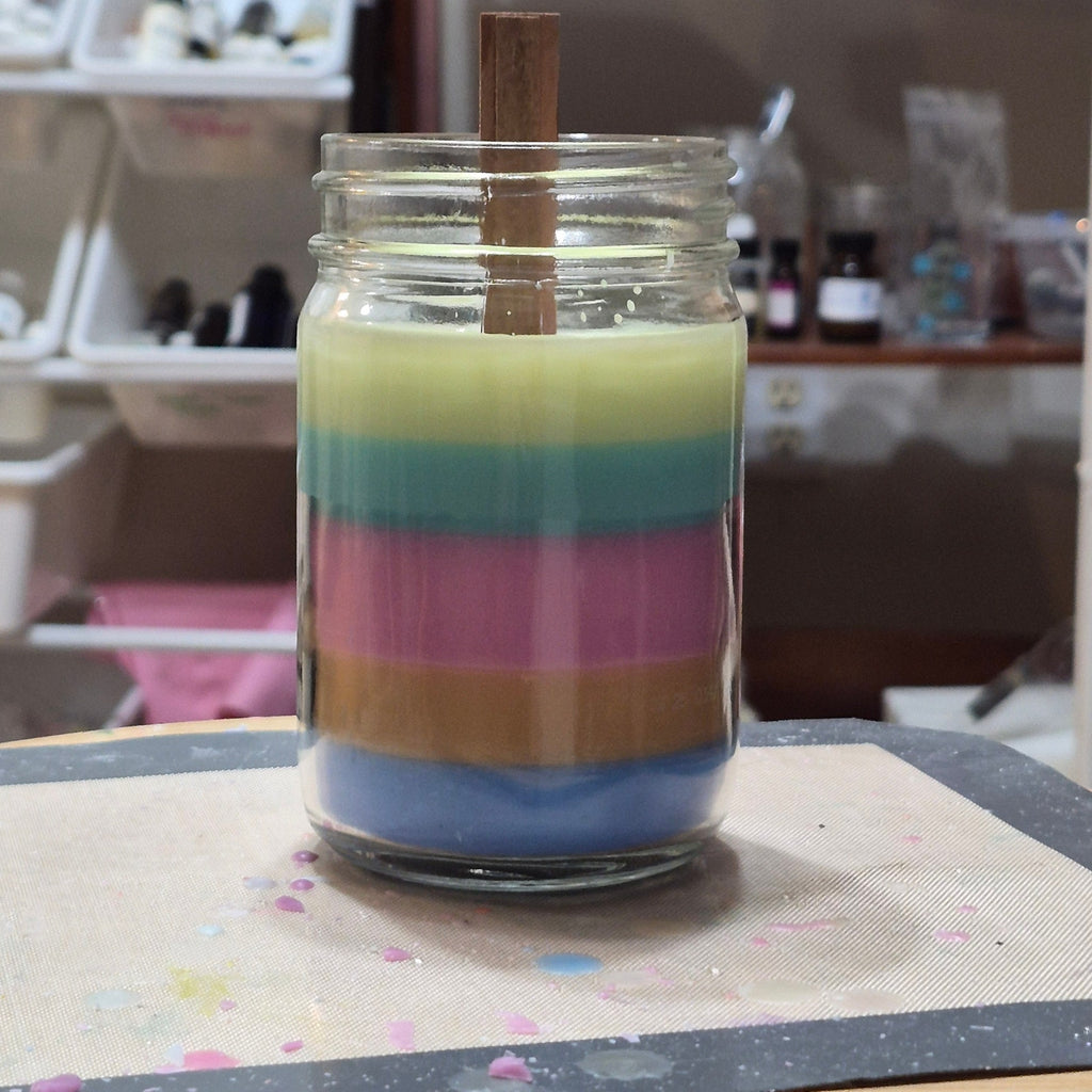 Homemade "Bird of Paradise" Candle, 12 oz