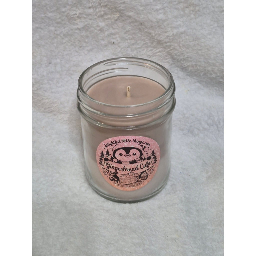 Homemade Gingerbread Cafe Scented Candle, 8oz