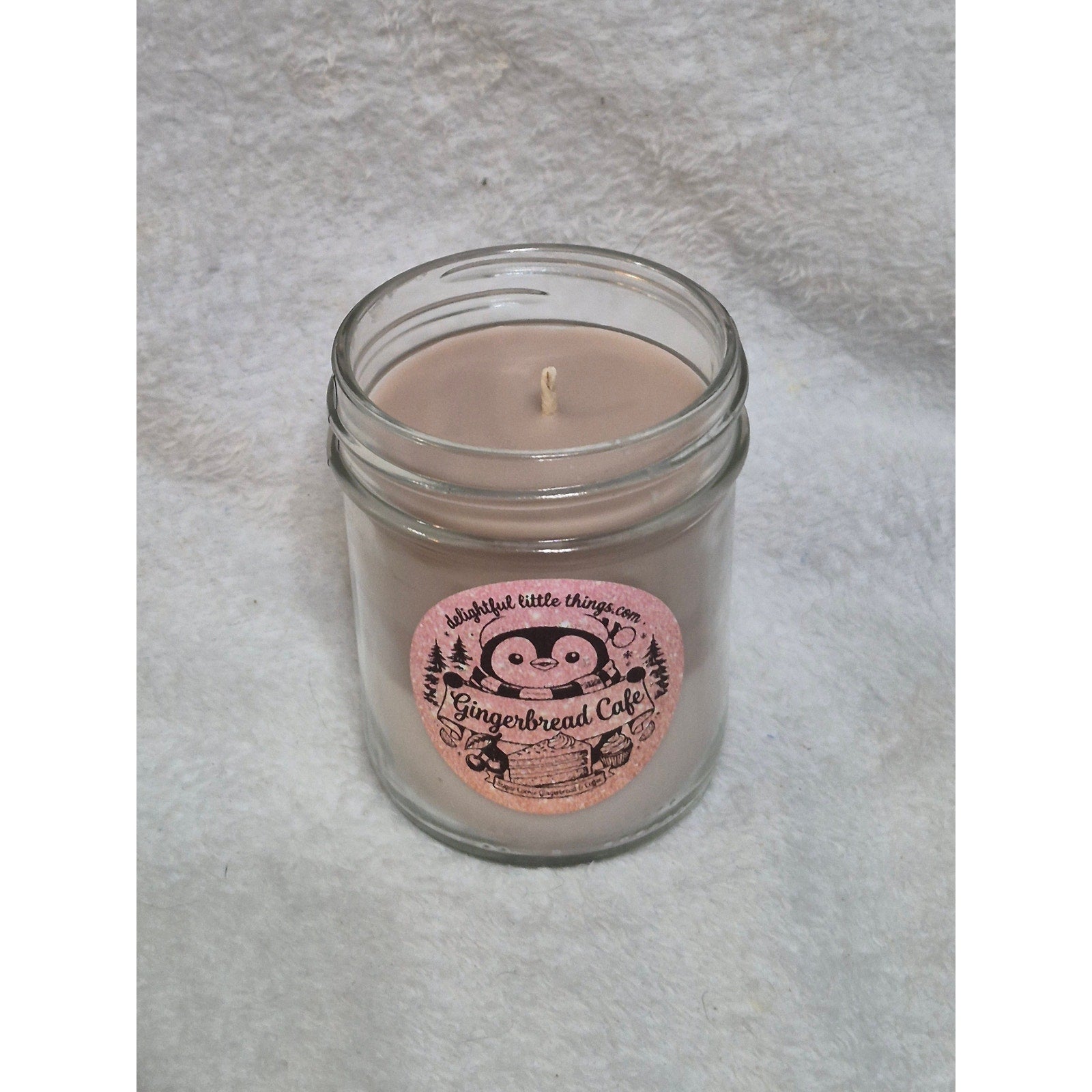 Homemade Gingerbread Cafe Scented Candle, 8oz