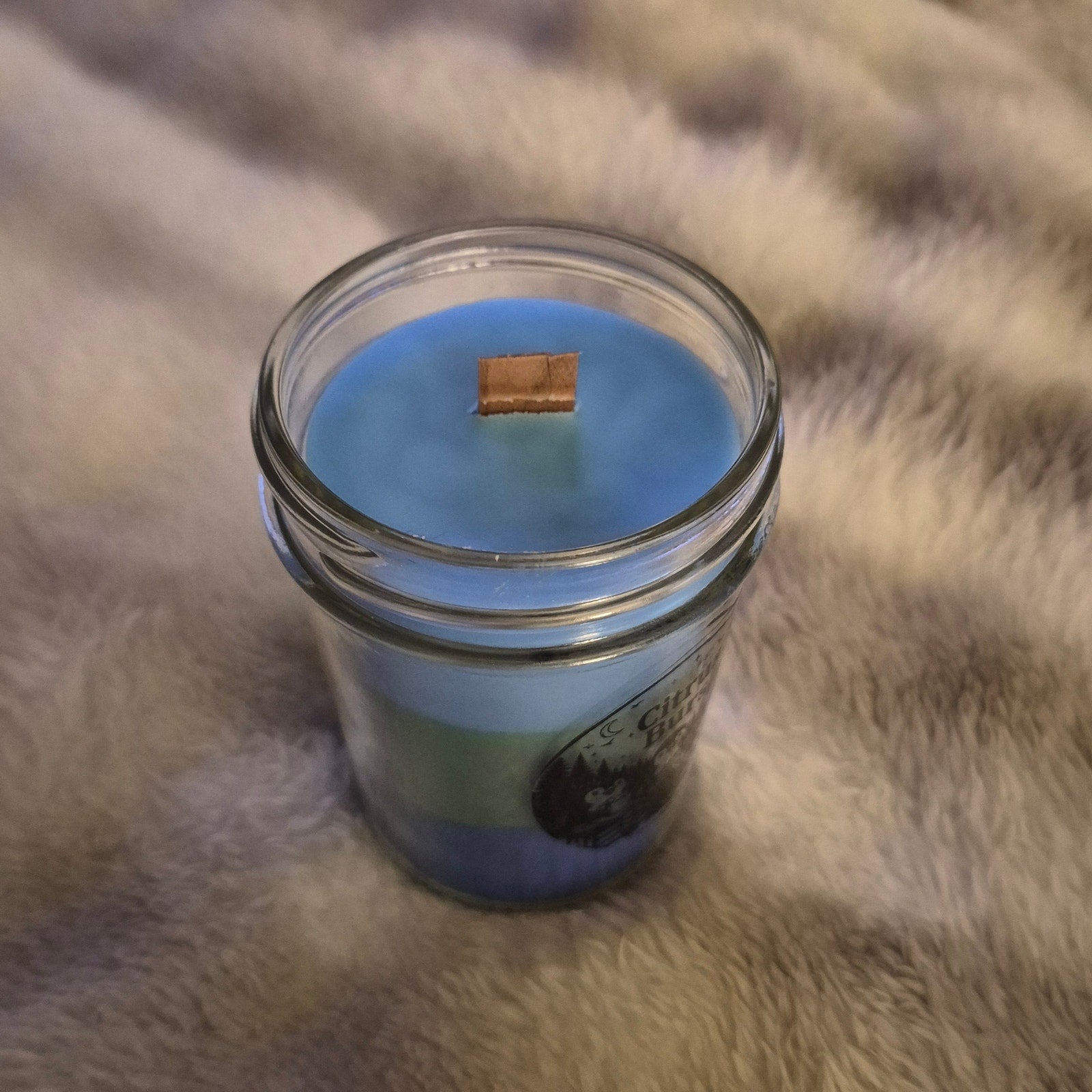 Homemade "Citrus Burst" Candle, 9oz