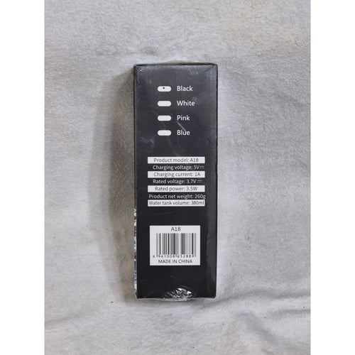 A18 Cordless Water Flosser - 380ml Portable Oral Irrigator with 3 Cleaning Modes