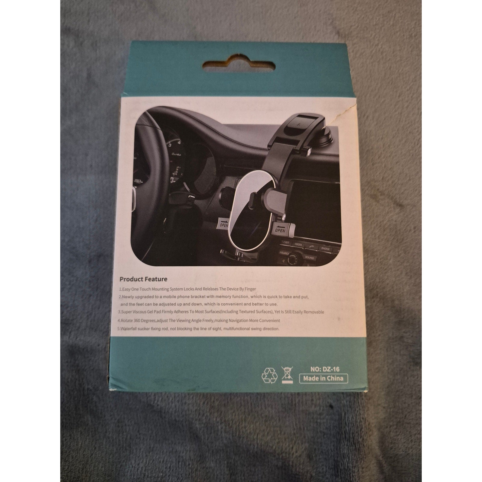 Newly Upgraded Waterfall Car Phone Holder – Model DZ-16
