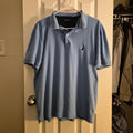 Nautica Men's Polo Shirt Short Sleeve Size XL Blue Classic Fit