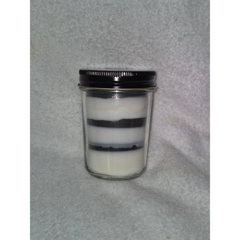 Vanilla Fudge Cake Layered Candle